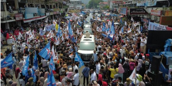 Prabowo Kunjungi Padang Hari ke-12 Kampanye