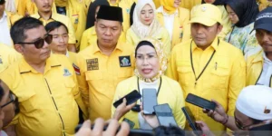 Bupati Serang dan Ketua DPD Partai Golkar Provinsi Banten Ratu Tatu Chasanah. Foto: Ist