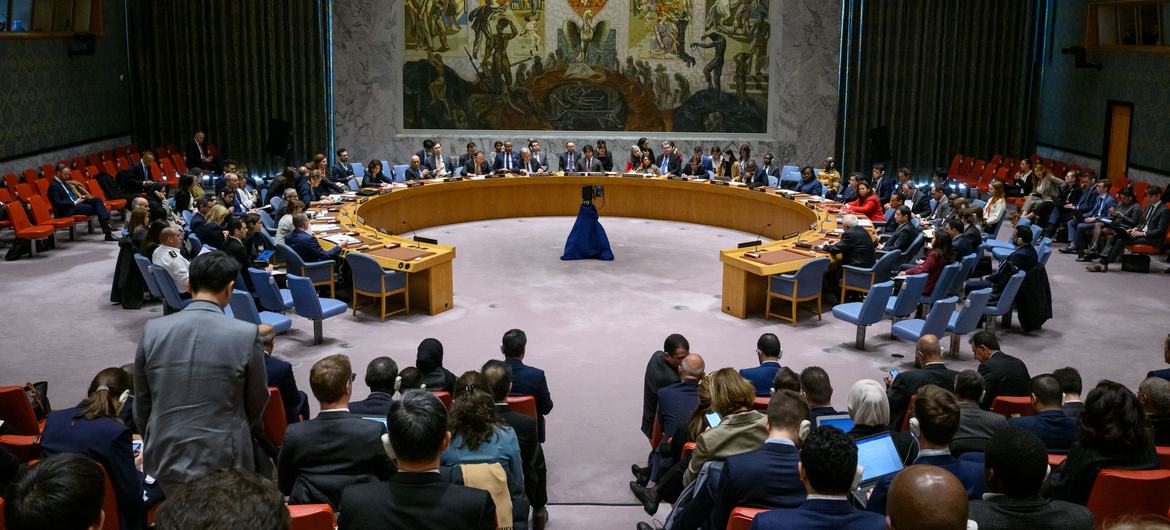 Ilustrasi Sidang Dewan Keamanan PBB. Foto: PBB