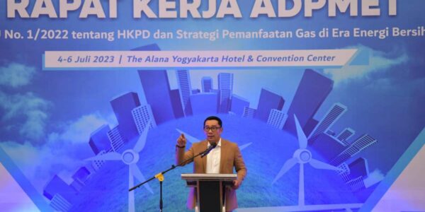 Ridwan Kamil Ajak Daerah Penghasil Migas Berjuang Capai Indonesia Bebas Karbon 2060